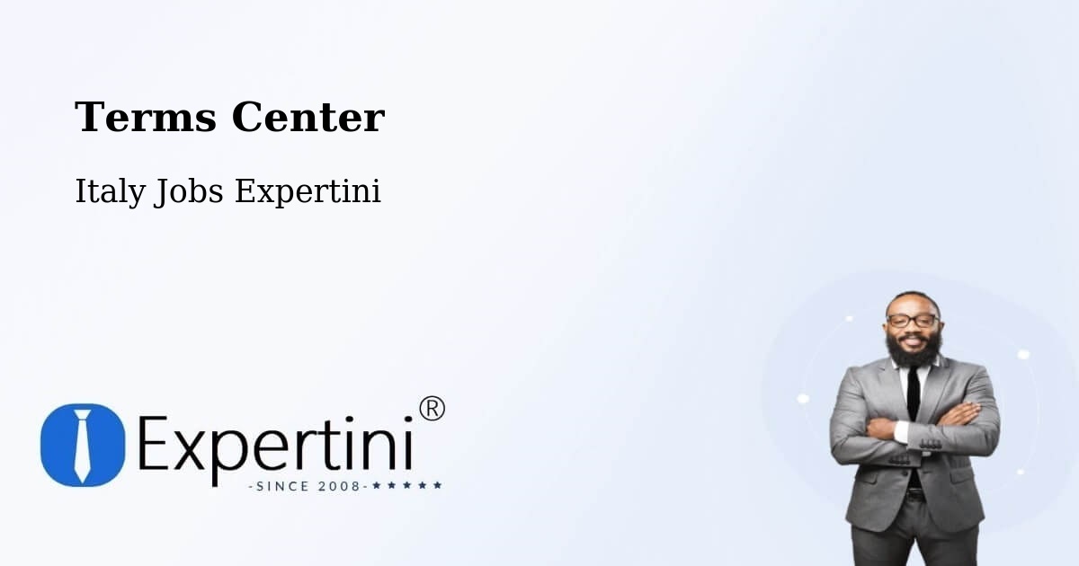 Terms of Service – Moiola - Italy Jobs Expertini